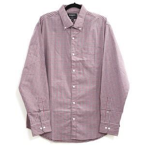 269925 Bonobos Stretch Plaid Check Buttondown Men's Shirt Standard Fit Long XL